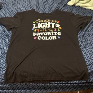 Christmas Lights Graphic Kids T-Shirt